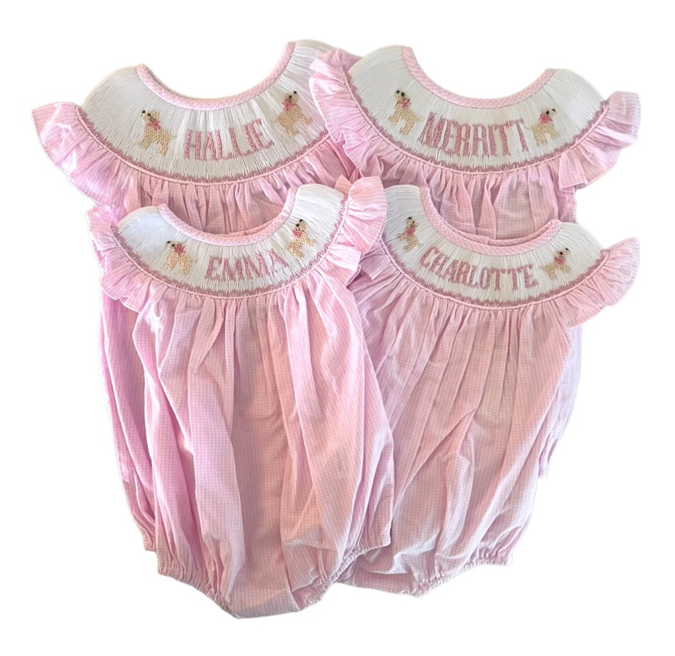 personalized pink dog bubble pre-order

#LTKKids #LTKBaby #LTKBump