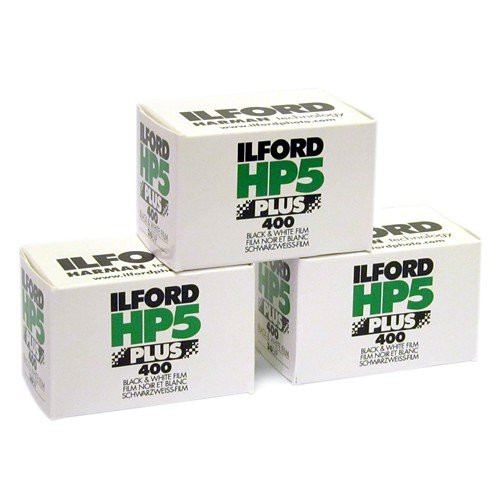 3 X llford HP5 Plus 400, 24 Exp, 35mm Black and White Print Film | Amazon (US)