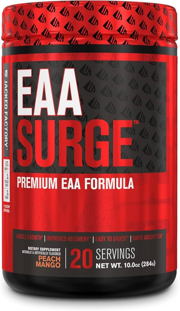 EAA Surge Essential Amino Acids Powder - EAAS & BCAA Intra Workout Supplement w /L-Citrulline, Ta... | Amazon (US)