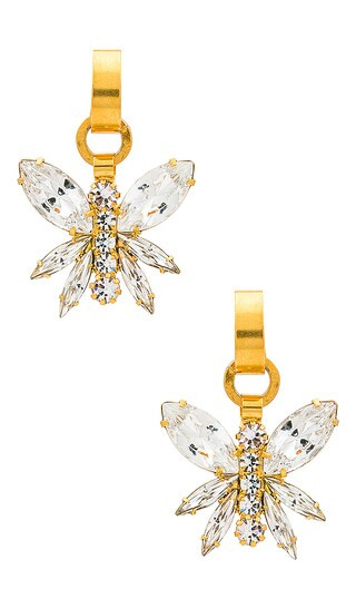 Jaelynn Earrings in Crystal | Revolve Clothing (Global)