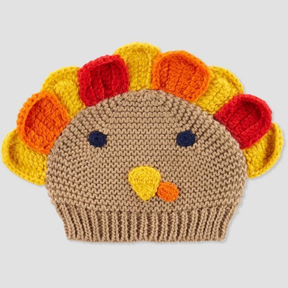 Baby Turkey Beanie - Just One You® made by carter's Brown One Size | Target