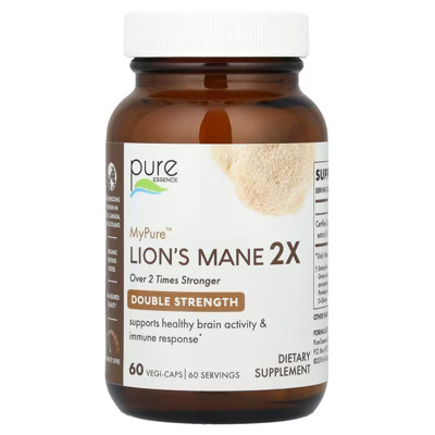 Pure Essence MyPure™, Lion's Mane 2X, 500 mg, 60 Vegi-Caps | Target