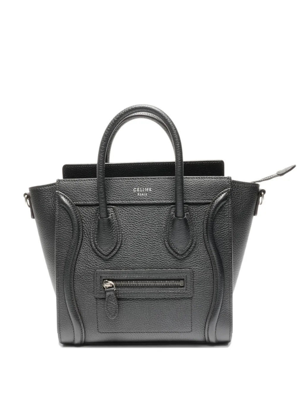 Celine Pre-Owned 2015-2025s Nano leather tote bag - Black | Farfetch Global