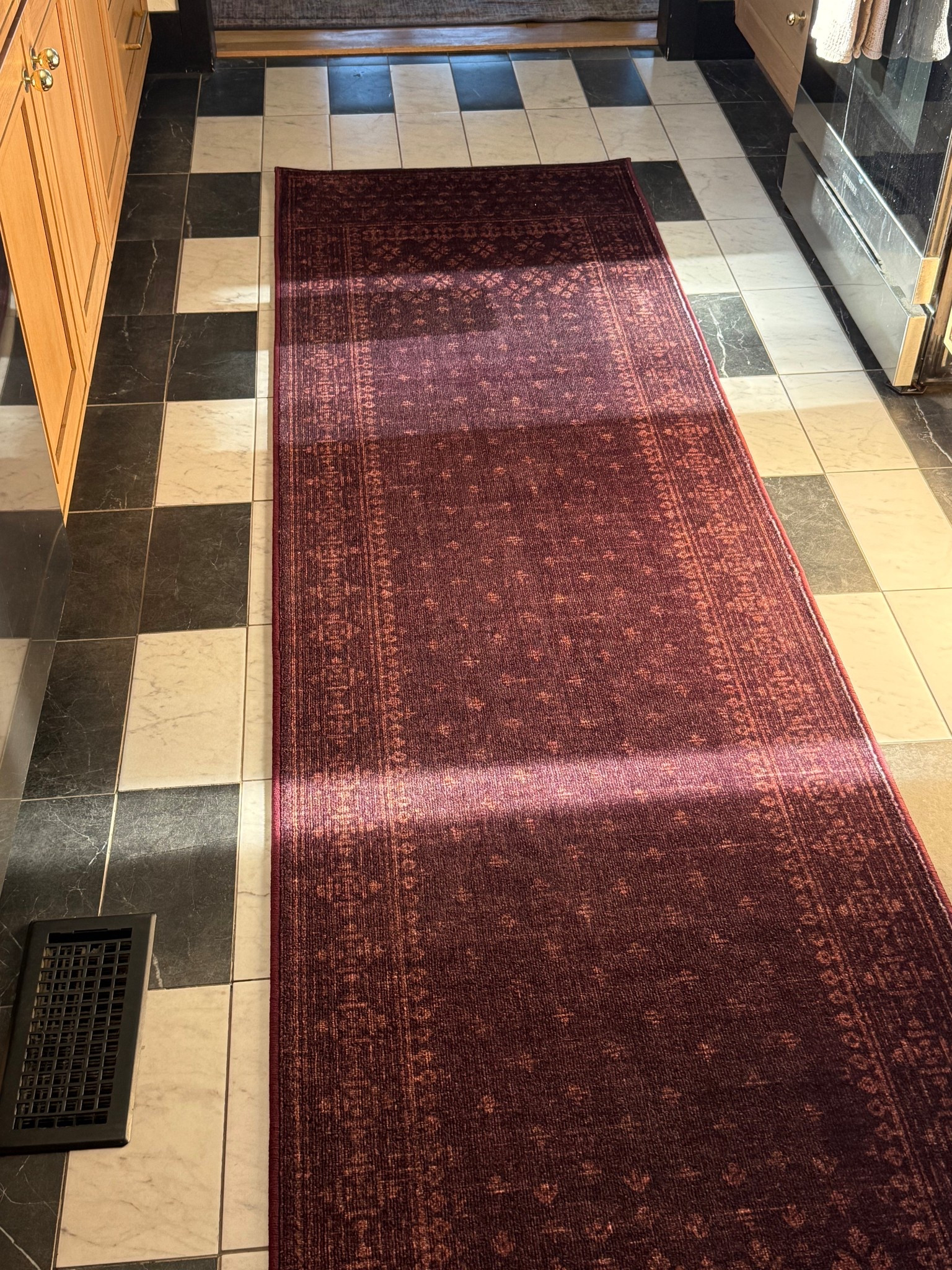 New kitchen runner from ruggable, of course. It has a new built in non-slip system on the back so it’s now all one piece!

#LTKHoliday #LTKHome