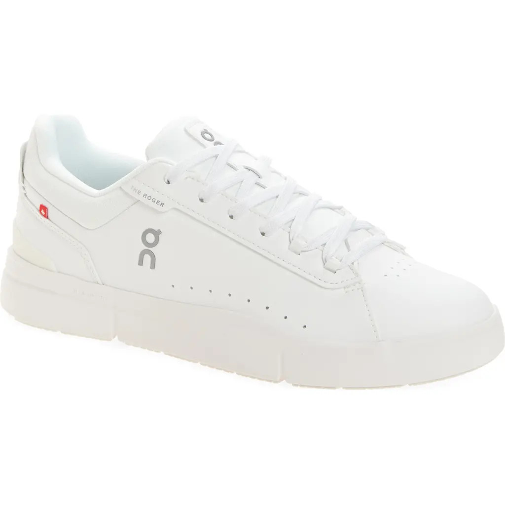 On THE ROGER Advantage Tennis Sneaker in White/white at Nordstrom, Size 11 | Nordstrom