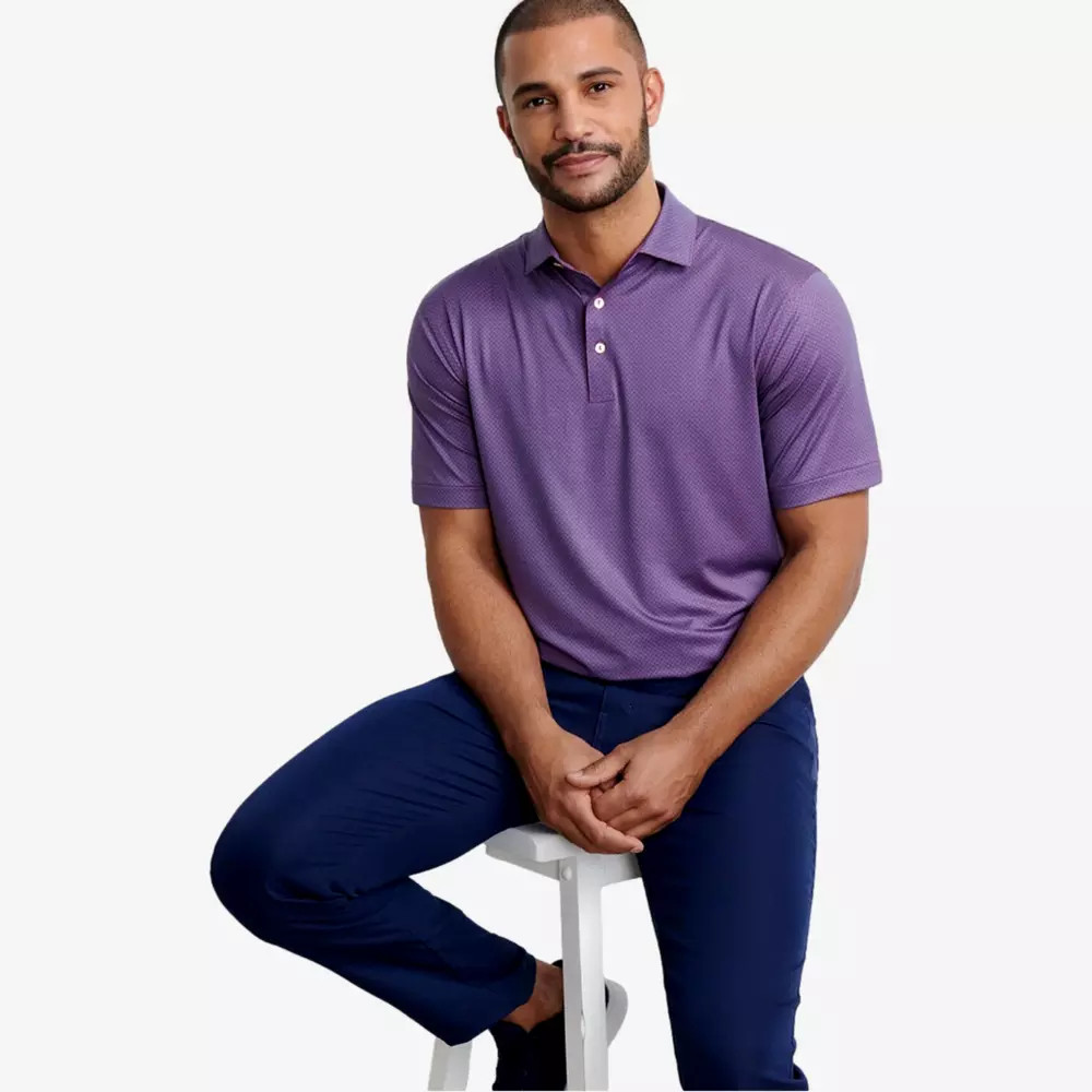 Abbott Performance Men's Short Sleeve Golf Polo Shirt | PGA TOUR Superstore