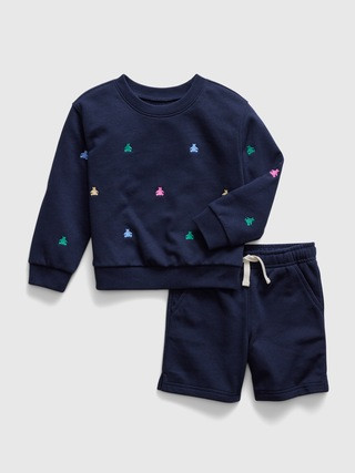 babyGap Two-Piece Sweat Set | Gap (US)