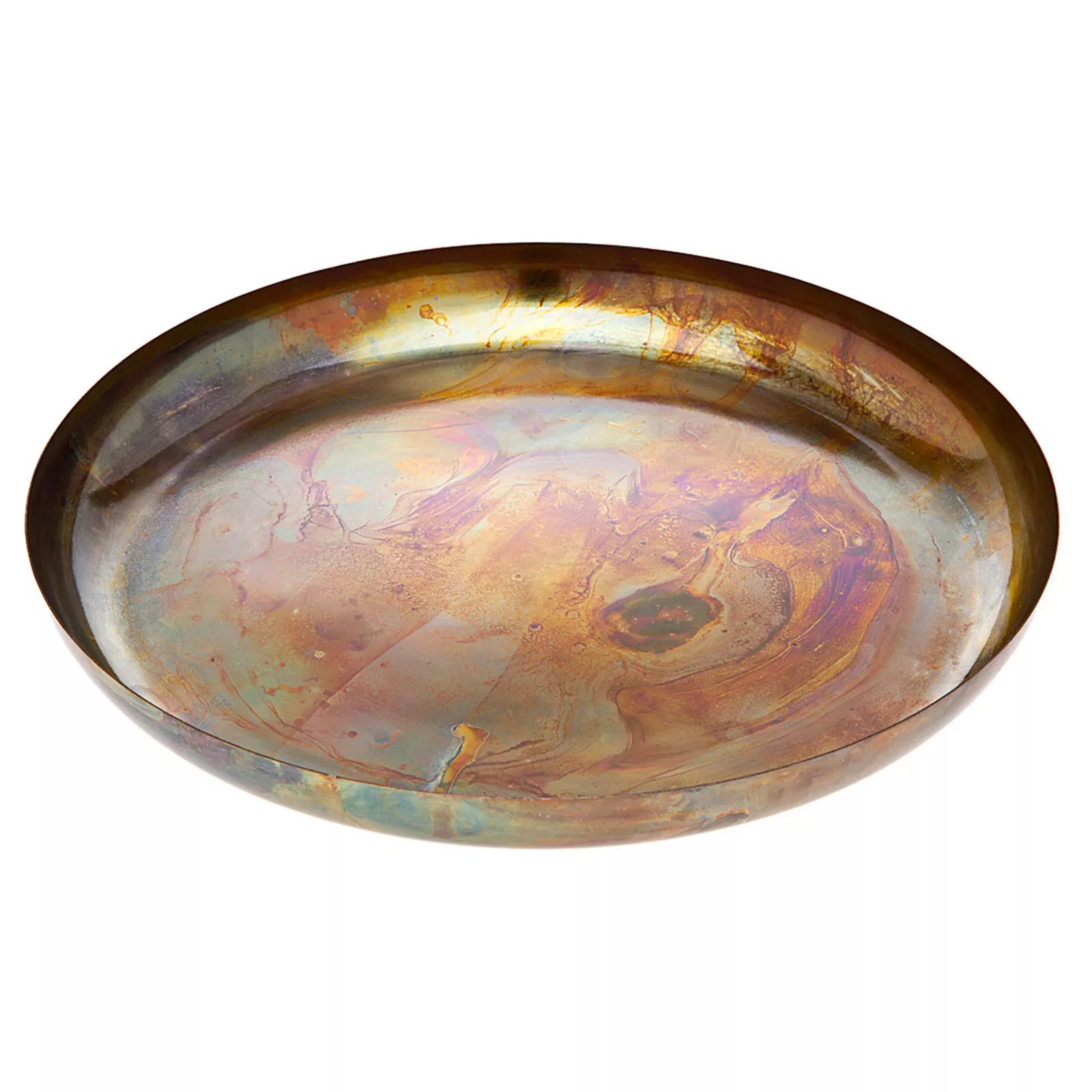 Godinger Silver Burnt Copper Finished Serving Tray, Multi None | Kohl's