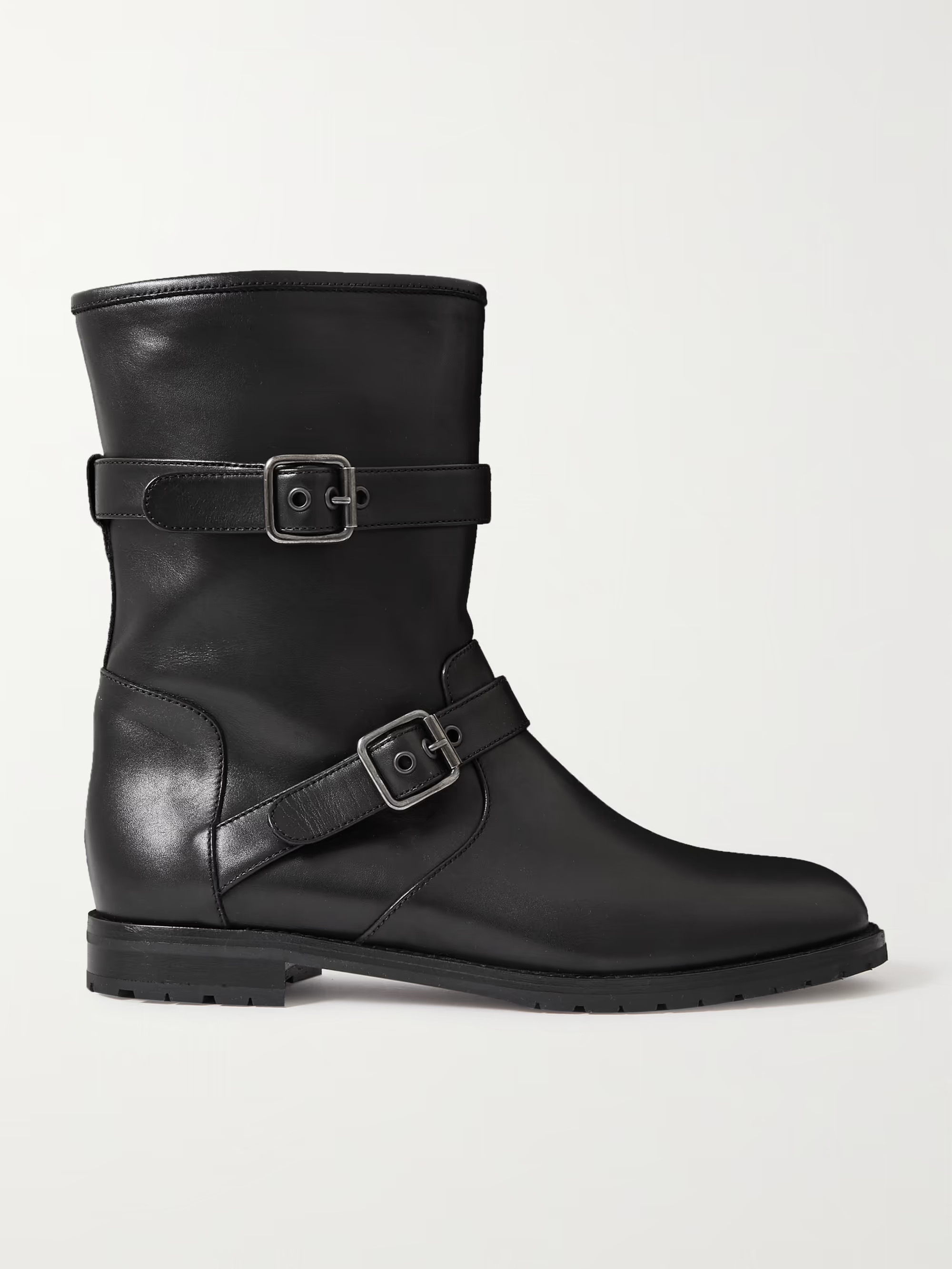 Sulaltra buckled leather ankle boots | NET-A-PORTER (US)