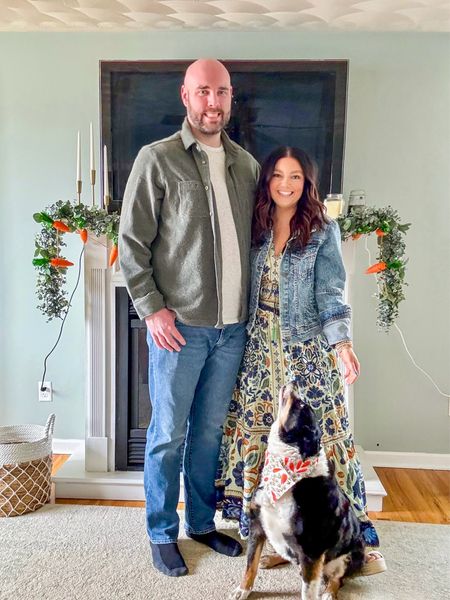 Happy Easter! I’m wearing the Farm Rio Ocean Tapestry dress in a size small - I would say it is true to size! Free People Rumors denim jacket and Dolce Vita wedges!


#LTKstyletip #LTKfamily #LTKSeasonal