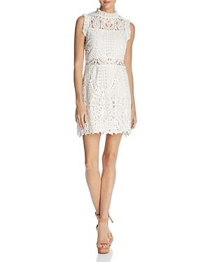 Lucy Paris Gwen Ruffled Lace Dress - 100% Exclusive | Bloomingdale's (US)