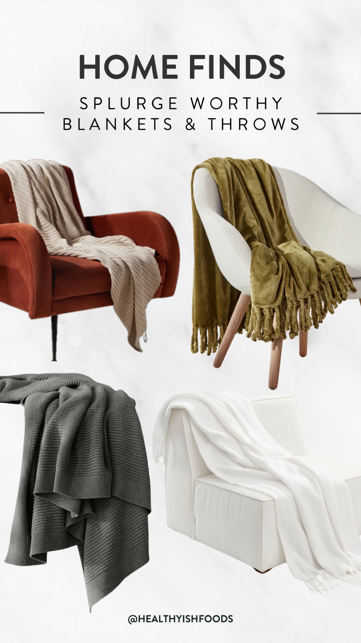 These throws will elevate any space! They would also make a great gift 🥰

#LTKHome #LTKStyleTip #LTKSeasonal