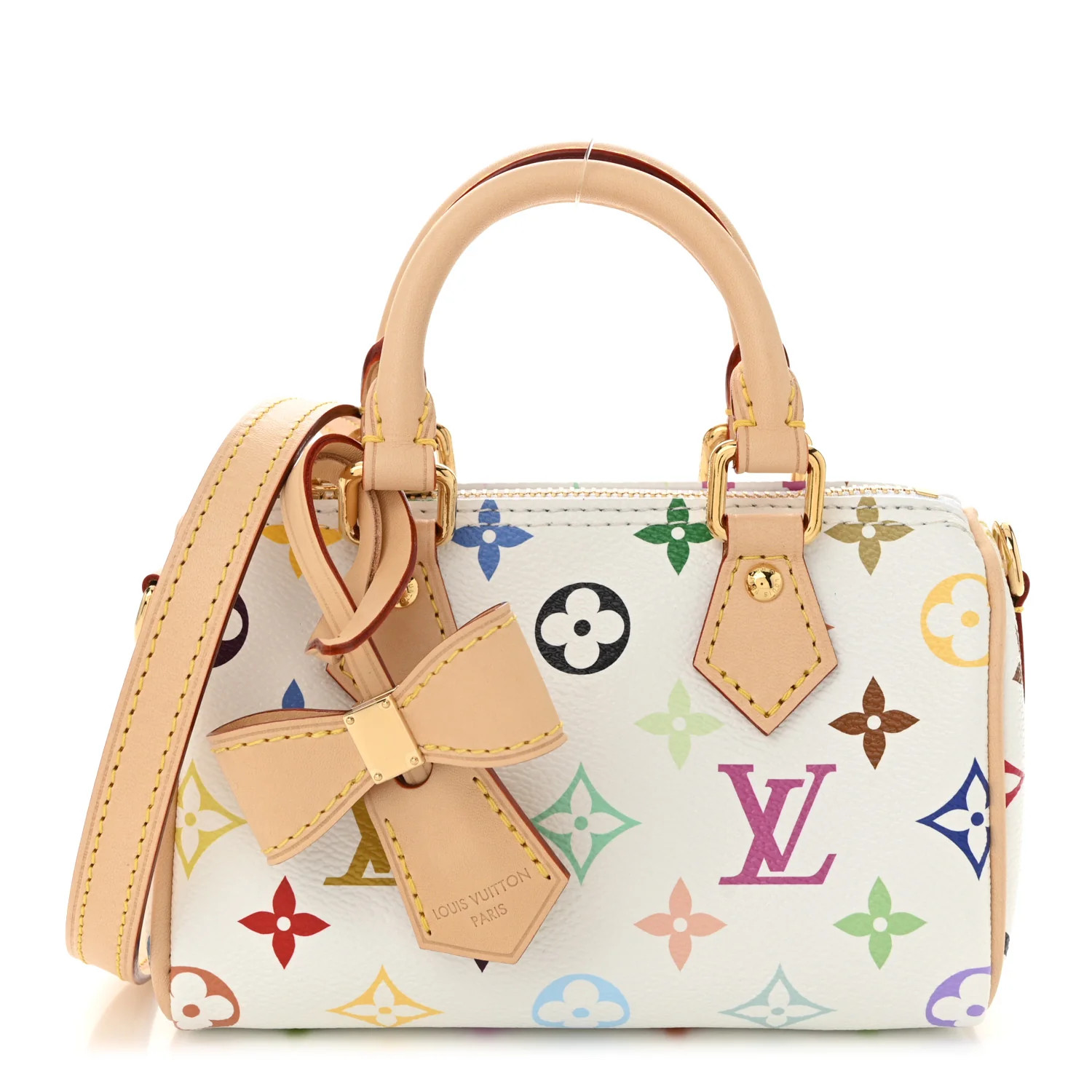 Louis Vuitton LV X TM Monogram Multicolor Nano Speedy White 1732832 | FASHIONPHILE (US)