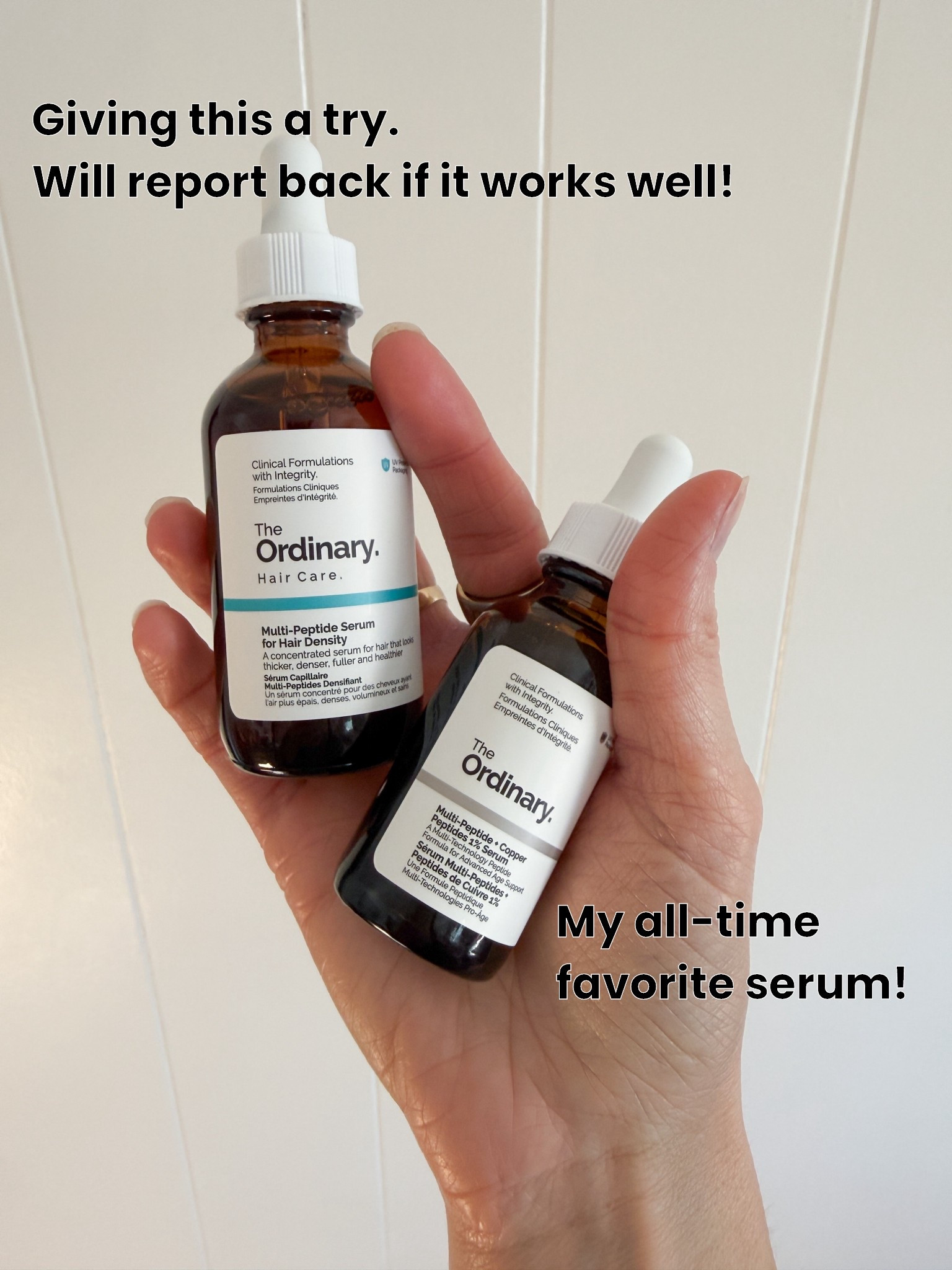 I like to use products that I know there is significant research behind. This peptides and copper serum is a steal when you’ve consider the high-quality active ingredients. I’ve been using it for over a year.