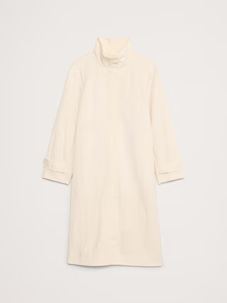 Water-Resistant Coat with Bucket Hat | Banana Republic (US)