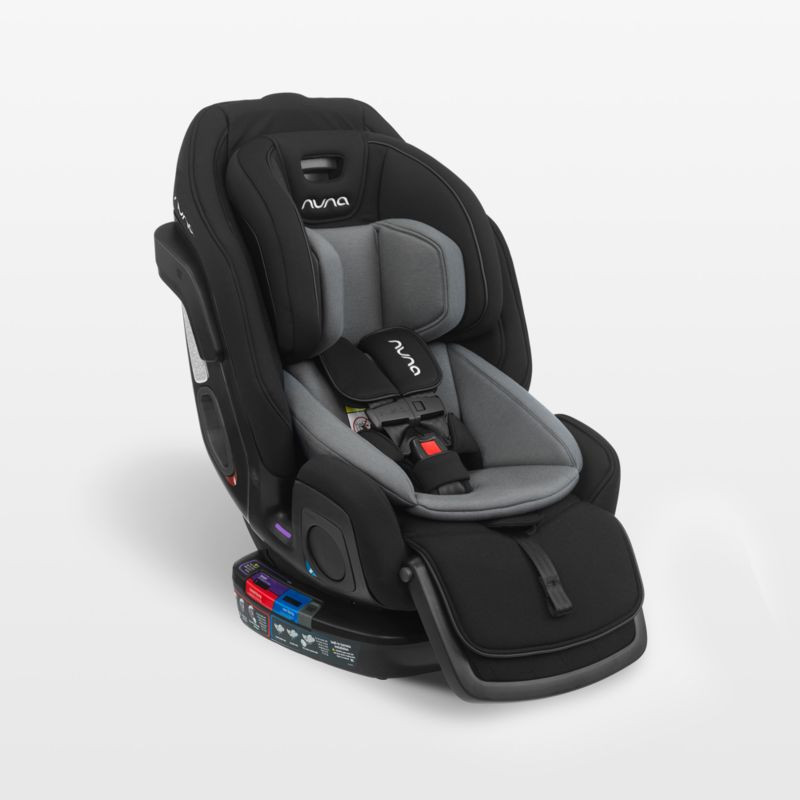 Nuna EXEC Black Caviar All-in-One Convertible Baby Car Seat + Reviews | Crate & Kids | Crate & Barrel