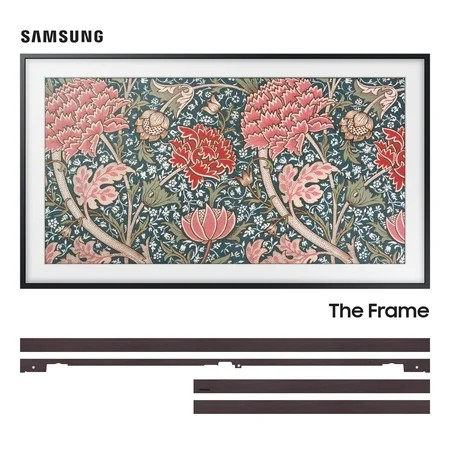 Samsung QN43LS03RA 43"" The Frame 4K Ultra High Definition Smart QLED TV with a Samsung VG-SCFN43DP  | Walmart (US)