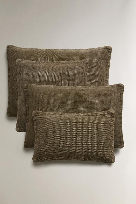 LINEN THROW PILLOW COVER | Zara US