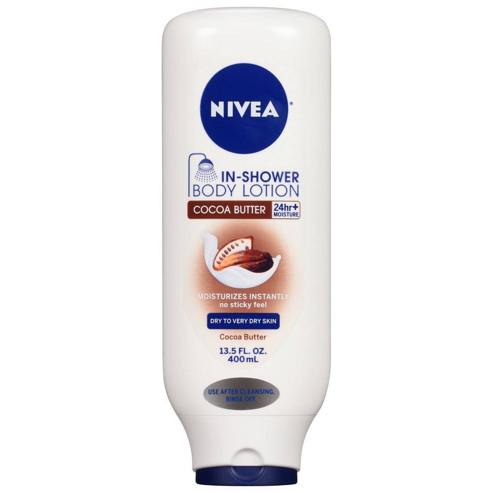 Nivea Cocoa Butter In-Shower Body Lotion - 13.5 oz | Target