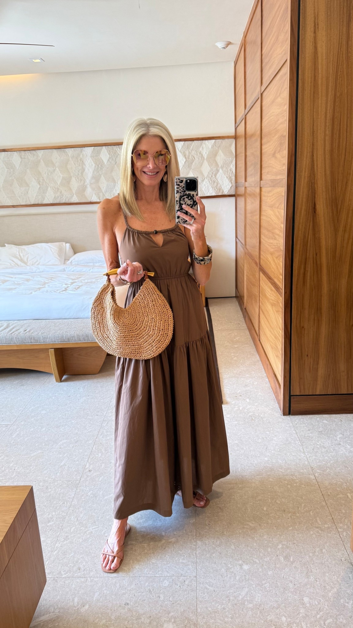 This gorgeous brown maxi dress is now an extra 40% OFF. Ends tomorrow! Size S  

#LTKTravel #LTKFindsUnder50 #LTKSaleAlert