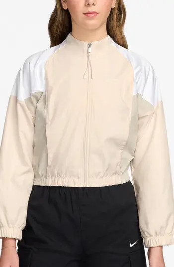 Nike Sportswear Shrunken Water Repellent Track Jacket | Nordstrom | Nordstrom