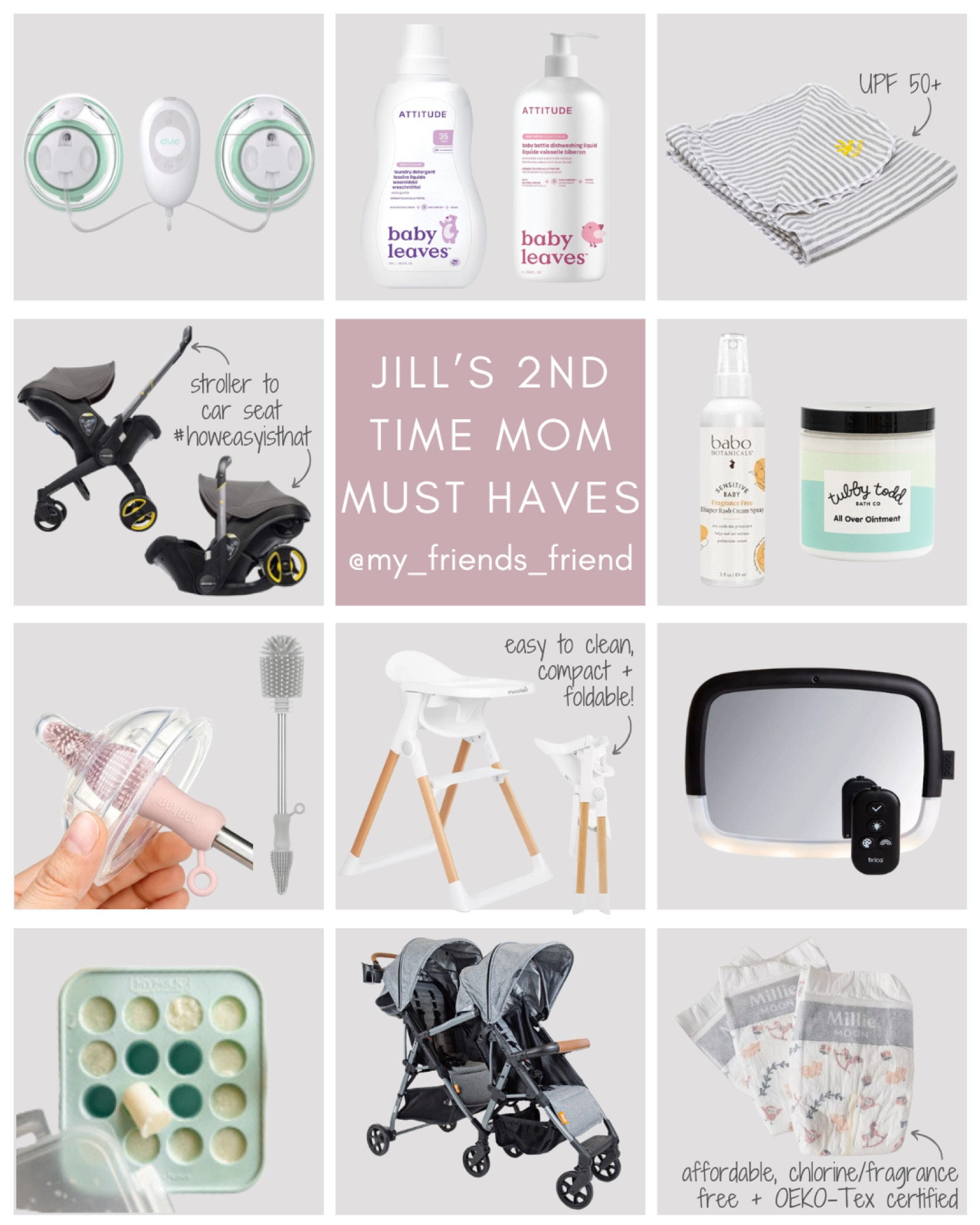 shop jill’s 2nd time mom faves! it’s crazy how many new products came to be since we had our first kids 👯‍♀️ new mom//baby must haves//baby registry

#LTKBump #LTKBaby #LTKKids