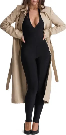 Ariel Faux Leather Coat | Nordstrom