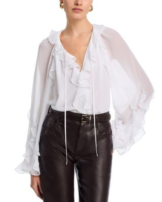 Kobi Halperin Katya Ruffled Blouse | Bloomingdale's Women | Bloomingdale's (US)