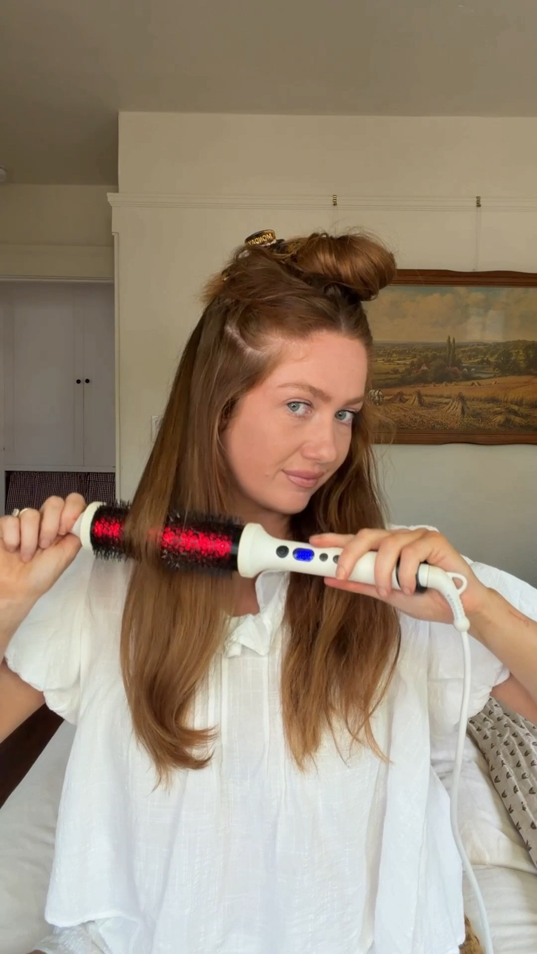 My ride or die thermal round brush!!