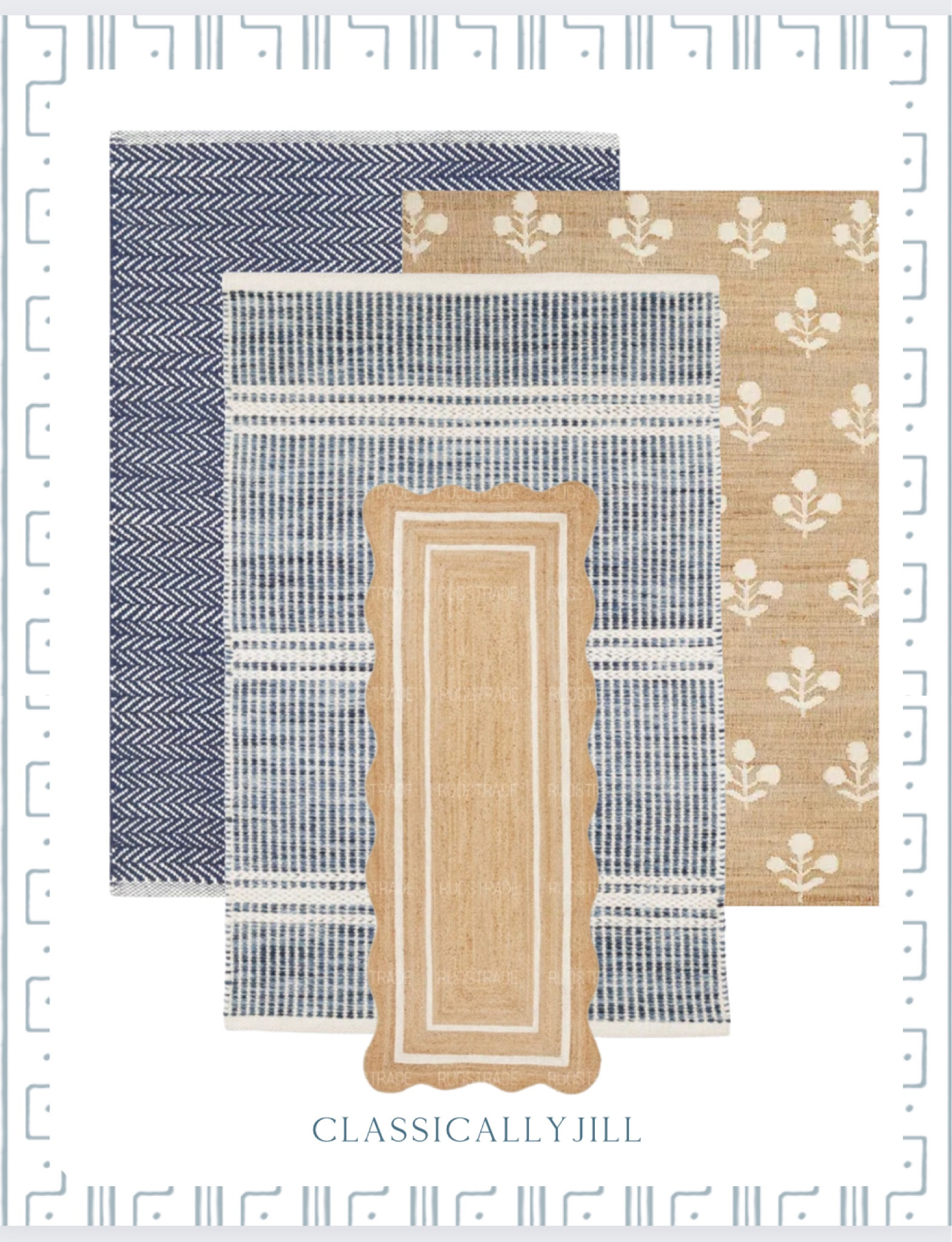 Coastal home rugs, coastal home decor 

#LTKsalealert #LTKhome
