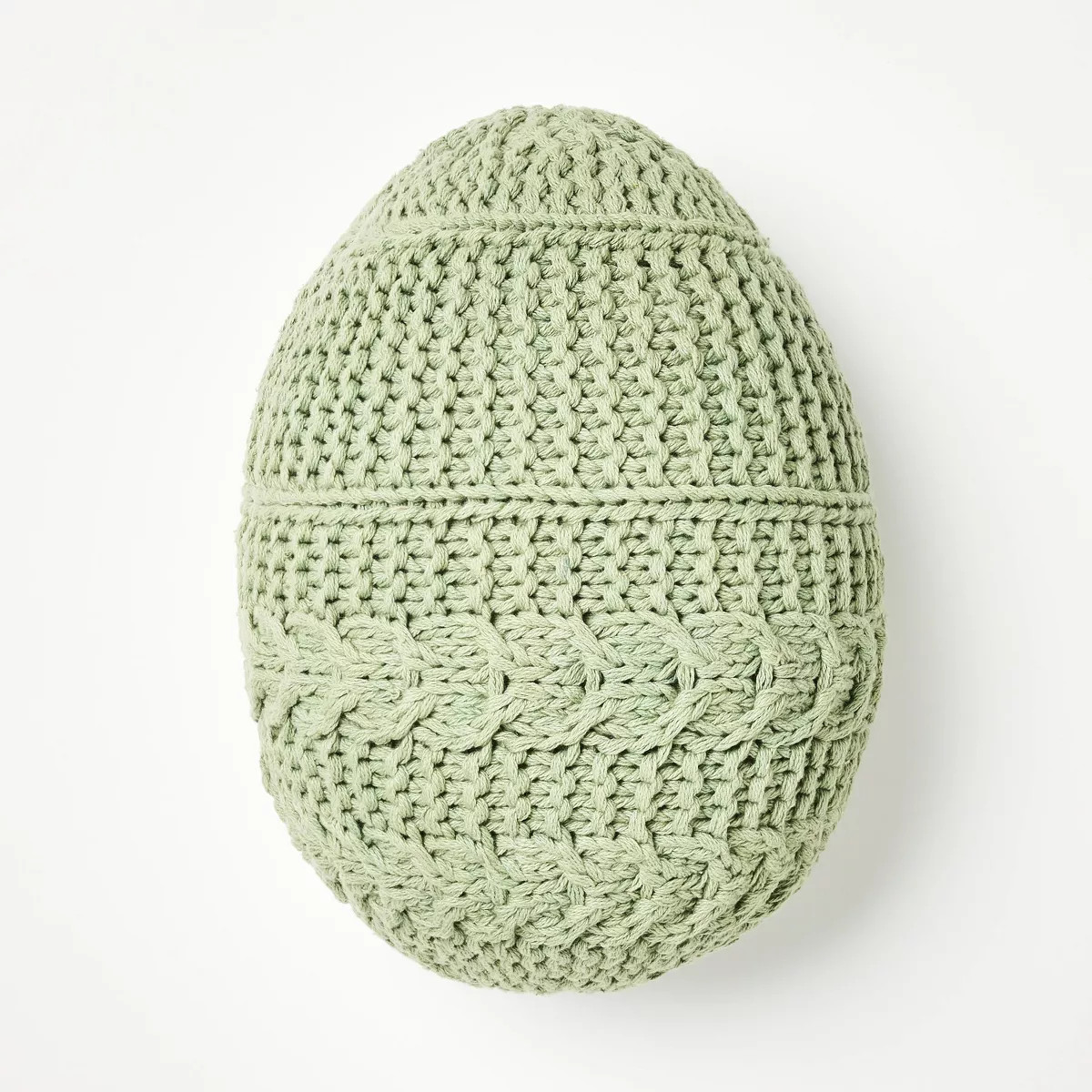 Shaped Crochet Egg Throw Pillow - Threshold™ designed with Studio McGee | Target
