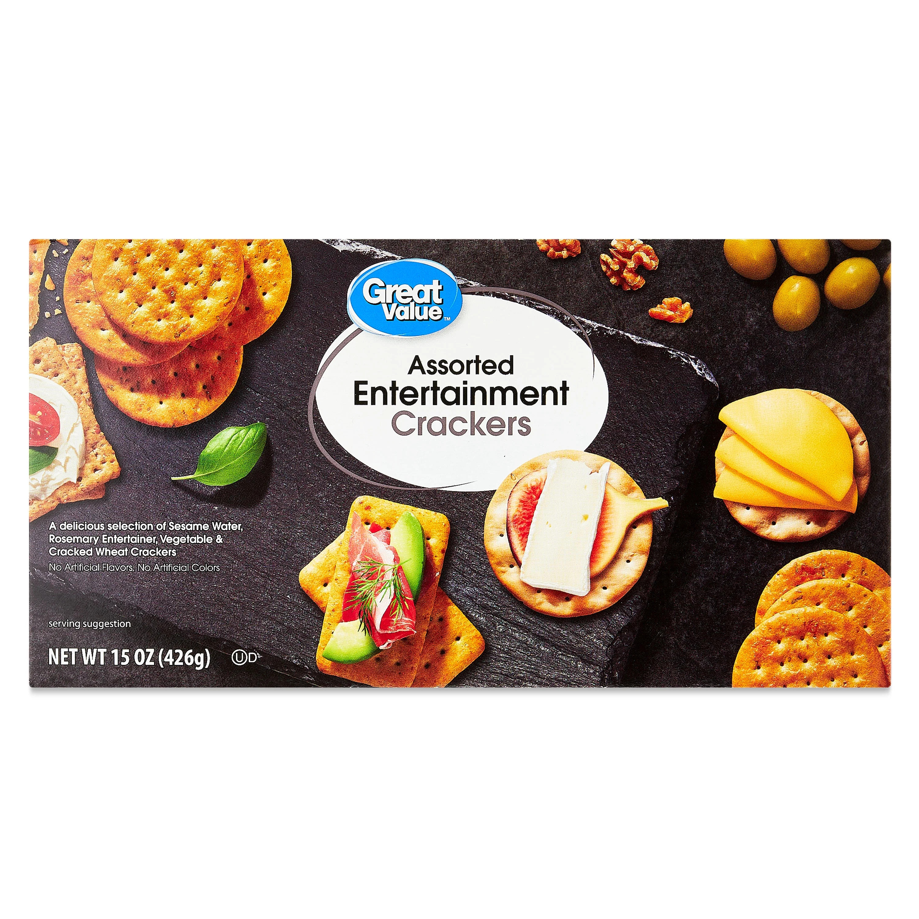 Great Value Assorted Entertainment Crackers, 15 oz | Walmart (US)