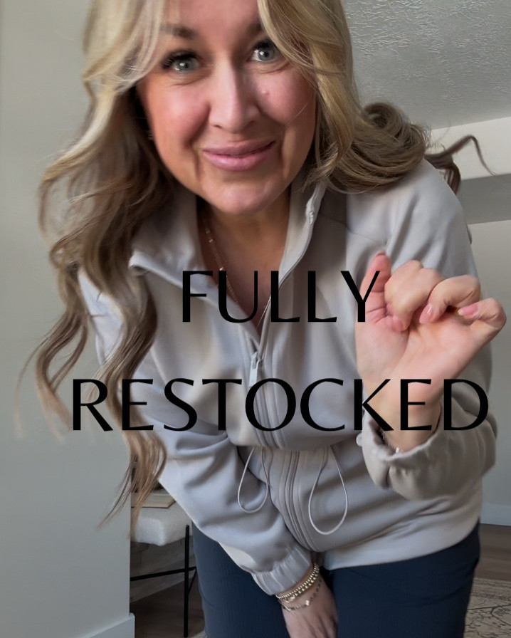 MOST LOVED JACKET IS RESTOCKED!!!! 🙌🏻
Soft as butter and so flattering! 
#midsize #over50club #LTKMostLoved

#LTKActive #LTKStyleTip #LTKOver40