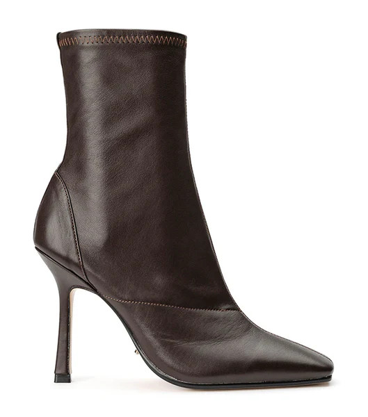 Halsey Chocolate Nappa Ankle Boots | Tony Bianco (ANZ)