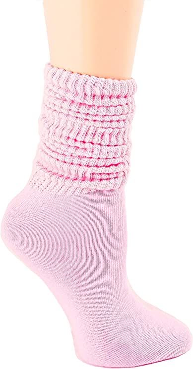 PICOLLO Lightweight Soft Cotton Slouch Socks for Women and Men Size 9-11 | Amazon (US)