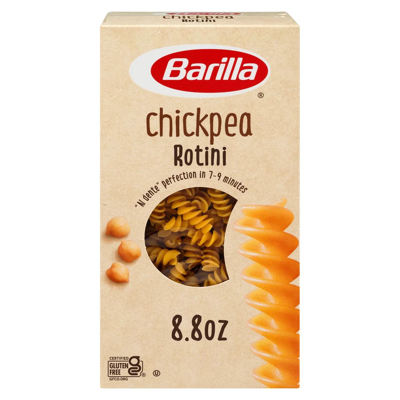 Barilla Gluten Free Chickpea Rotini Pasta, 8.8 oz | Walmart (US)