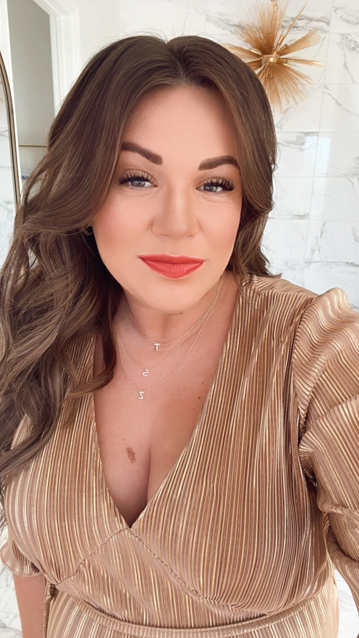 initial gold name necklace! great gift idea for Valentine’s Day! 

#LTKfindsunder100 #LTKSeasonal