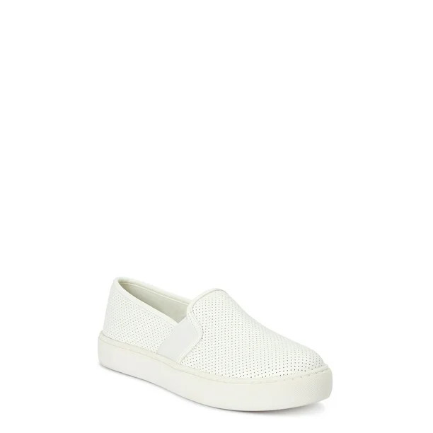 Time and Tru Perforated Twin Gore Slip-On Shoes | Walmart (US)