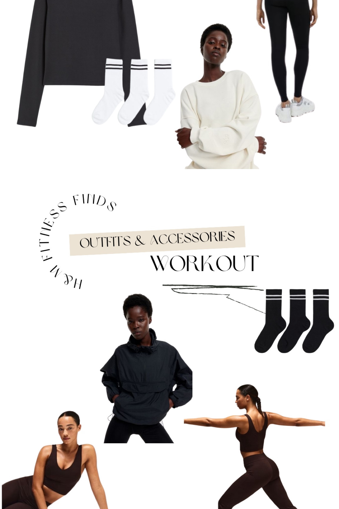 h&m workout clothes