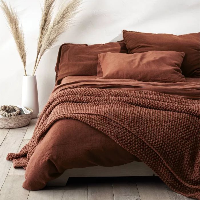 Chunky Knit Bed Blanket - Casaluna™ | Target