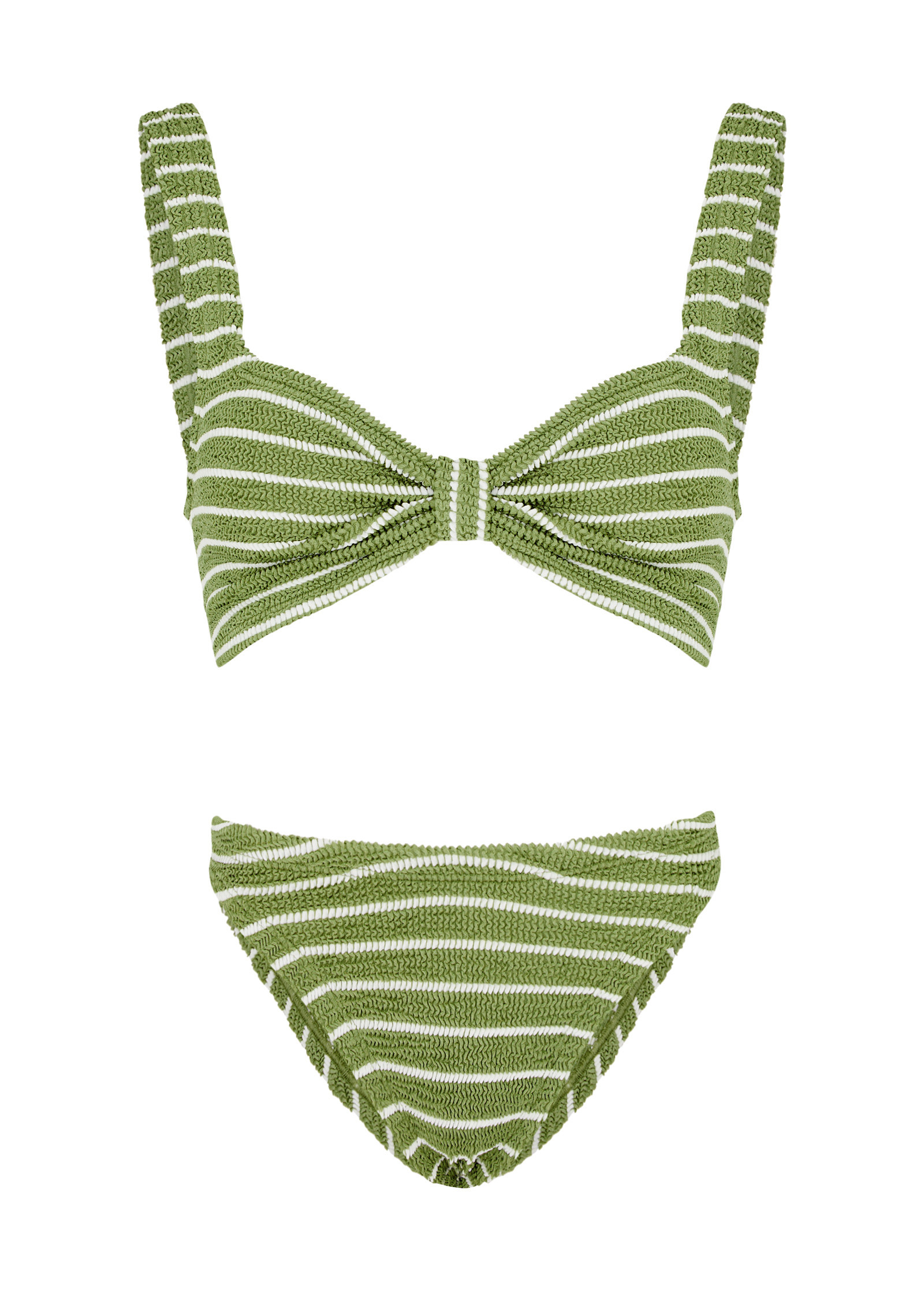 Bonnie seersucker bikini | Harvey Nichols