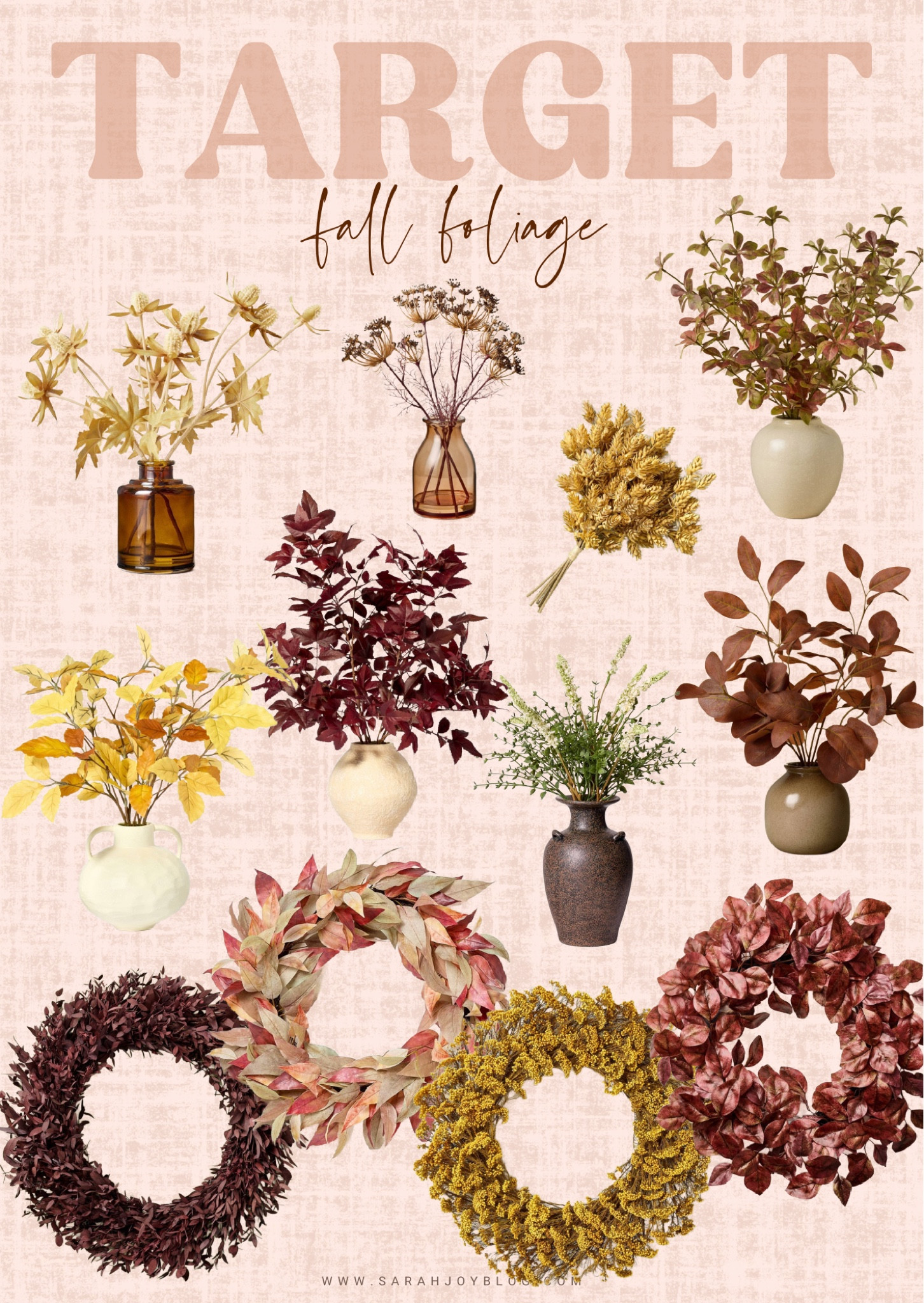 Fall foliage from Target!! 🍂🍂

#LTKHome #LTKSeasonal #LTKFindsUnder50