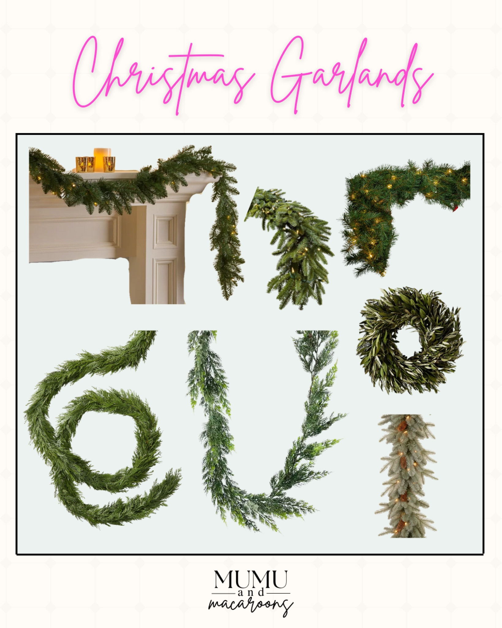 Christmas garlands for the holidays!

#christmasdecorinspo #christmasornaments #holidaydecor #holidayseason #christmasgreenery

#LTKhome #LTKSeasonal #LTKHoliday