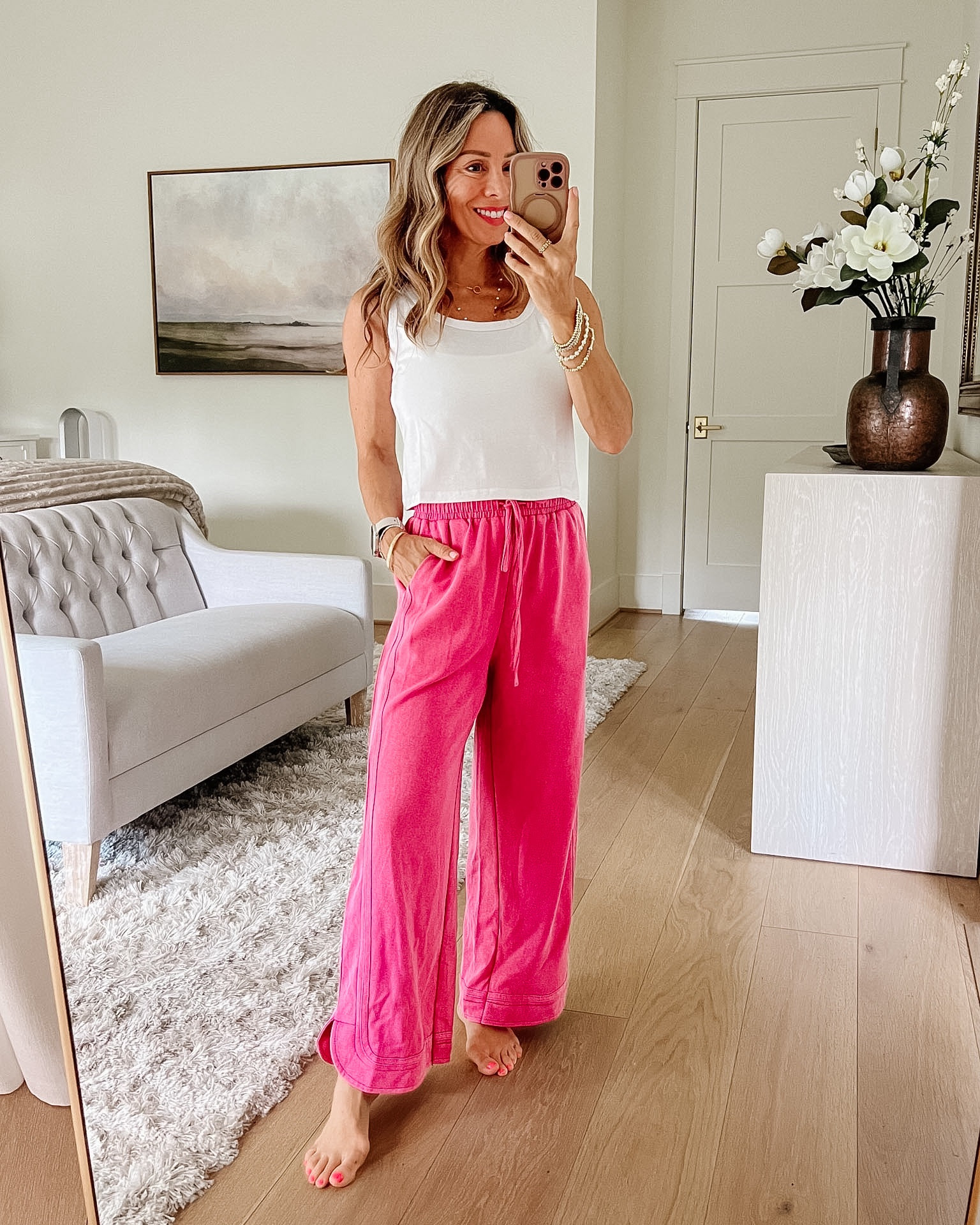 Amazon Tank Top & Sweatpants 

Top Fit: I'm wearing a Small

Pants Fit: I'm wearing a Small

#LTKOver40 #LTKActive #LTKPetite