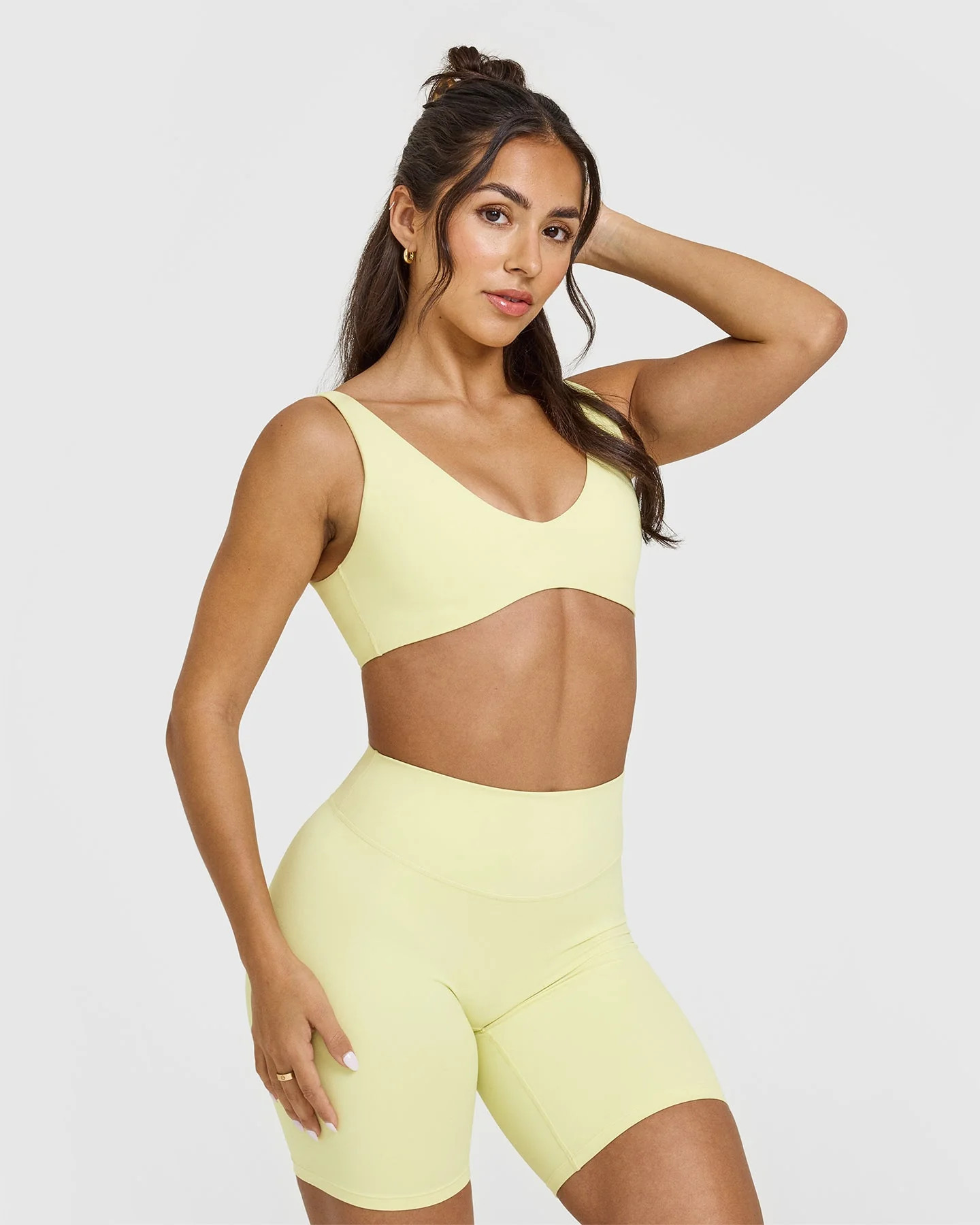 SoftMotion\u2122 Scoop Back Bralette 
 Pastel Yellow | Oner Active (UK / US)
