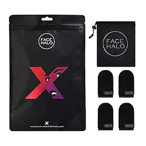 Face Halo X | Precision Makeup Remover Wipes and Wash Bag Remove Makeup with Just Water, Reusable... | Amazon (US)