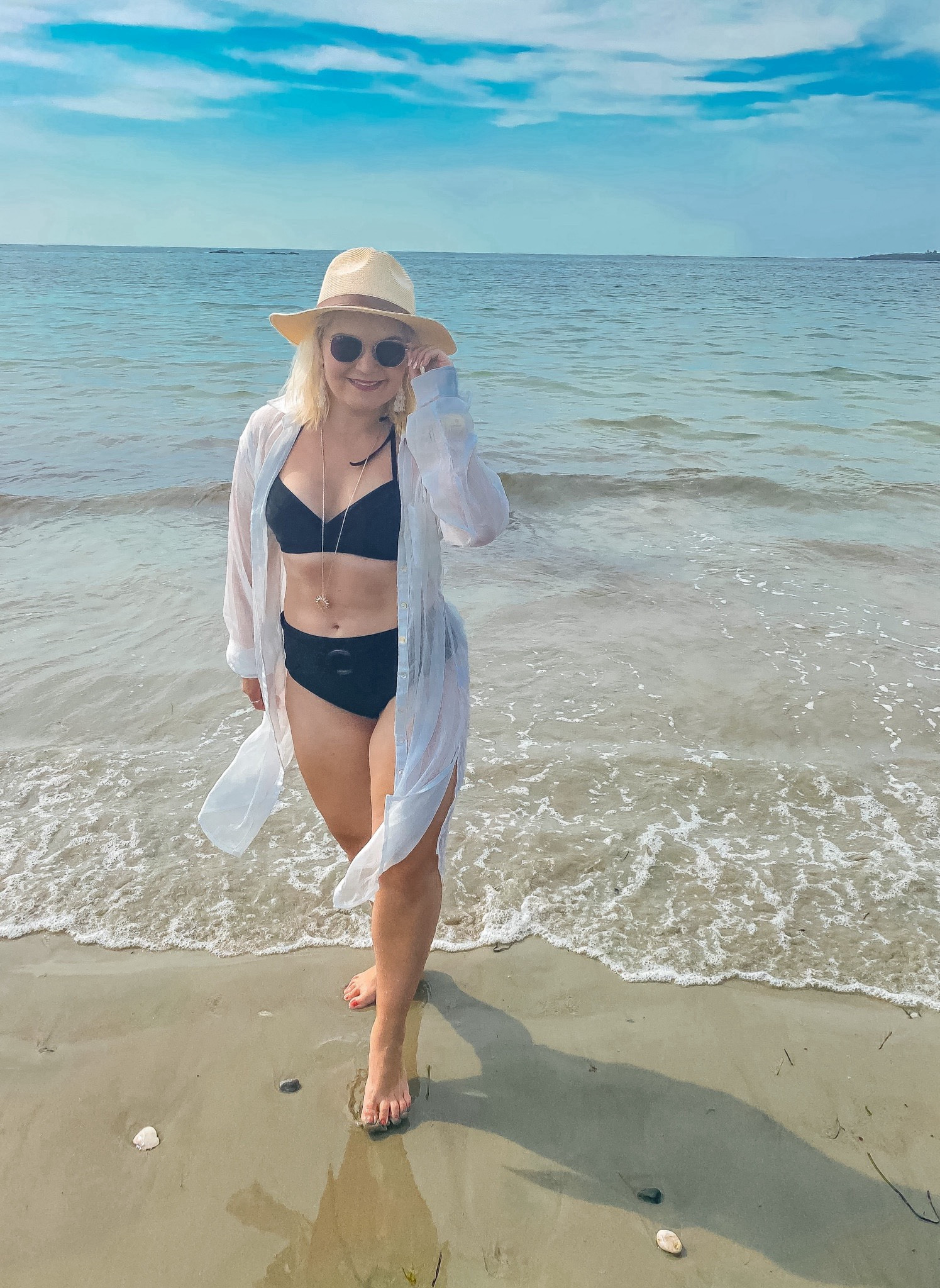 Everyone needs a black bikini. I usually size up for more coverage i. Whatever brand I am wearing. 

#LTKswim #LTKSeasonal #LTKmidsize