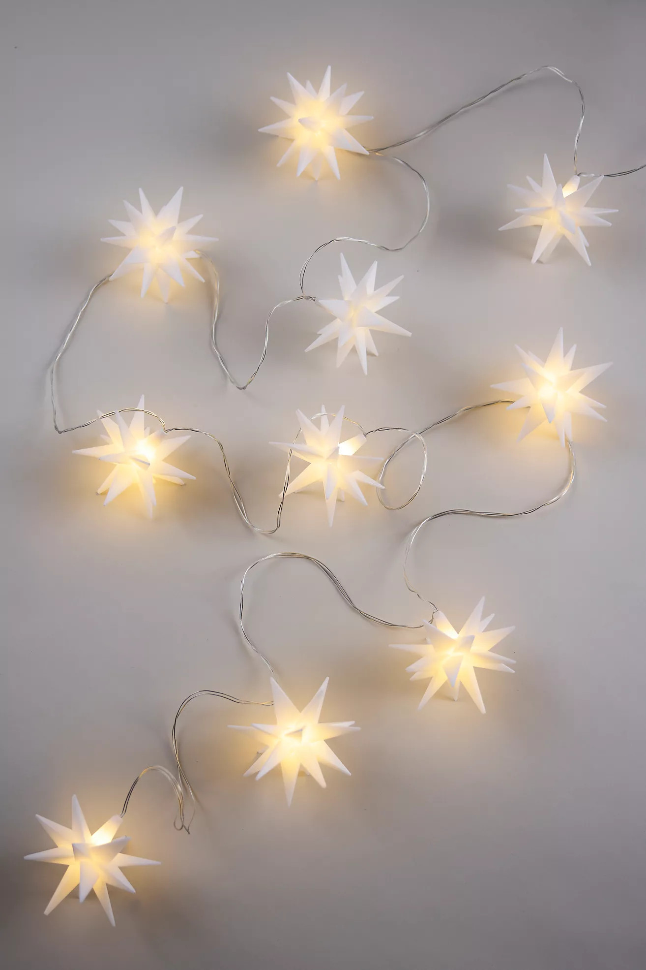 Stargazer Moravian Star String Lights | Anthropologie (US)