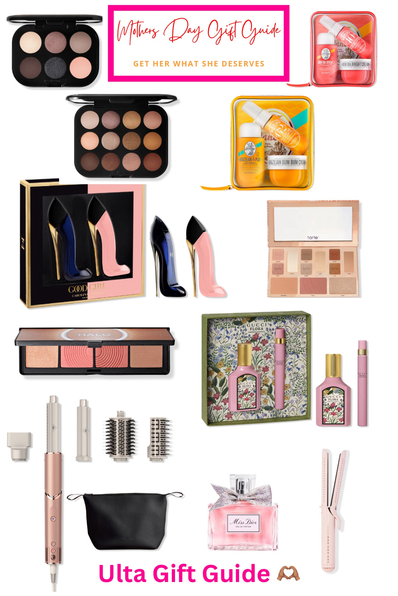 Mothers Day Gift Guide 🎀💝

Ulta Haul, Mothers Day Gift, Ulta, Makeup, Beauty, Blush, Hair Products, Purfume, Eyeshadow Palette, Sol de Janeiro, Lotion


#LTKstyletip #LTKbeauty #LTKGiftGuide