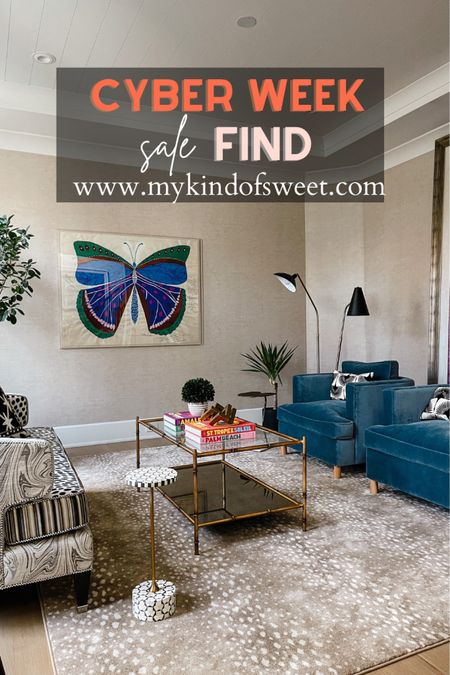So many pieces in our living room are on sale! This rug is even more gorgeous in person. It’s the perfect mix of gray and beige.

The butterfly painting that I adore is 15% off!

#LTKsalealert #LTKhome #LTKfamily